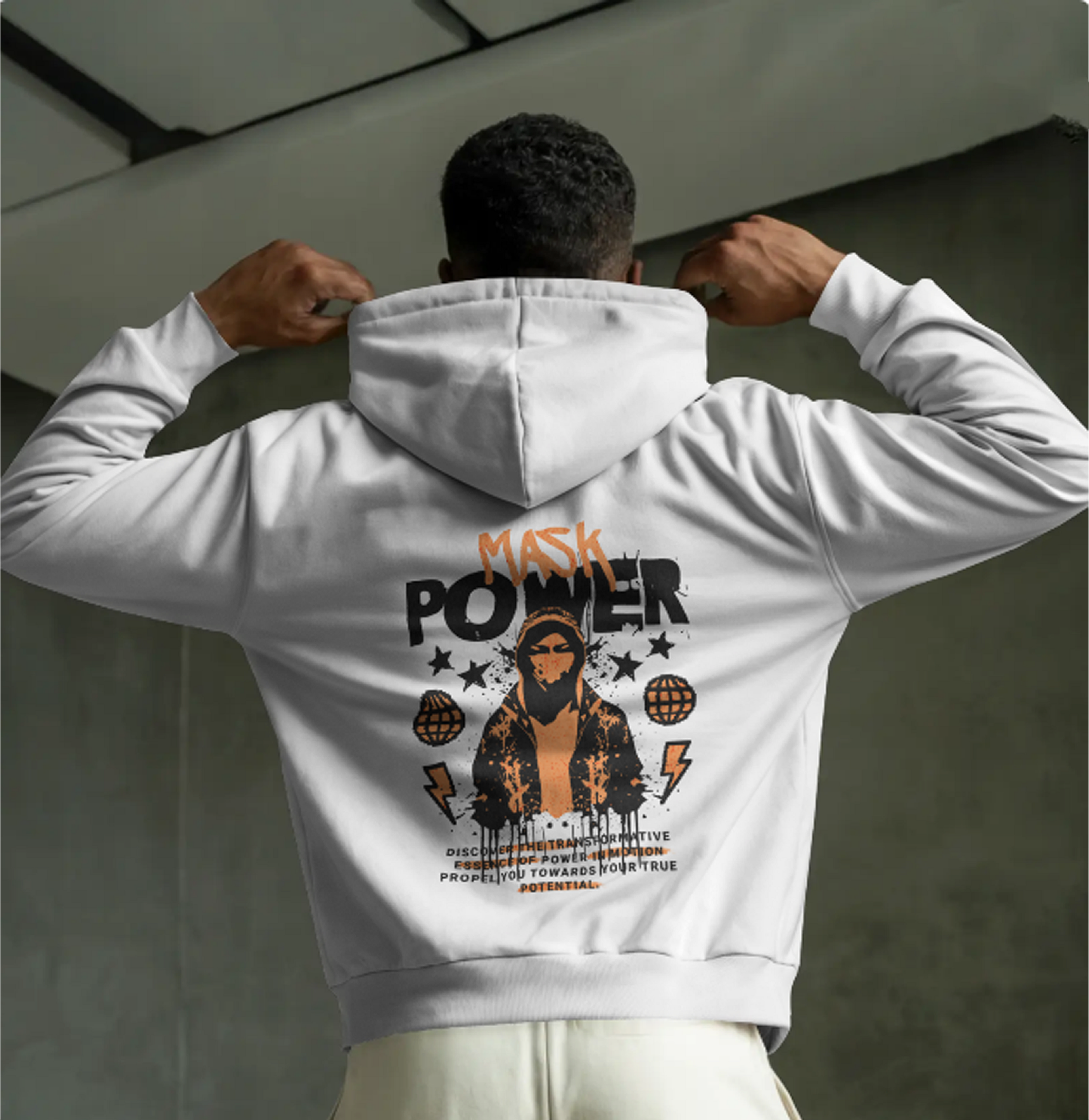 Mask Power Unisex Hoodie