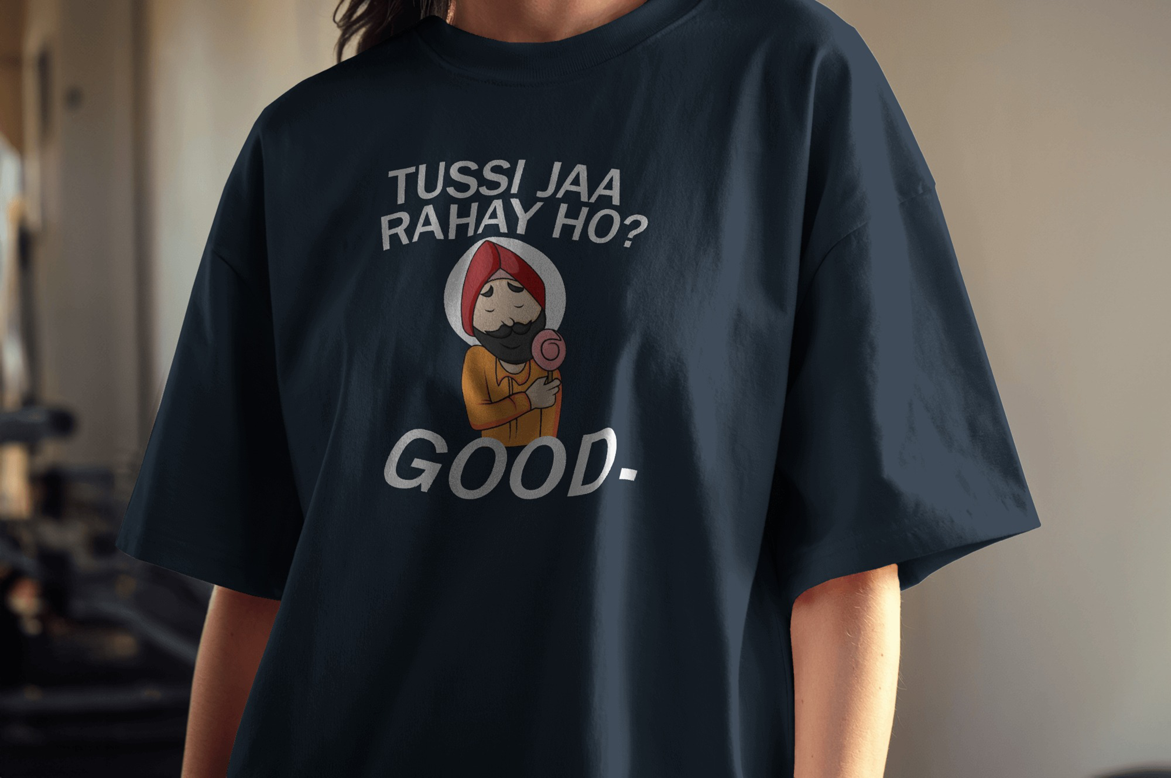 Sarcastic Oversized T-Shirt